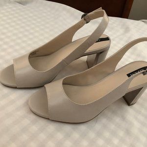 Alfani Slingback Pip-Toe Heels Sandals Size 6
